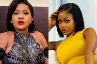Toyin Abraham and Uche Montana
