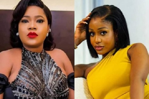 Toyin Abraham and Uche Montana