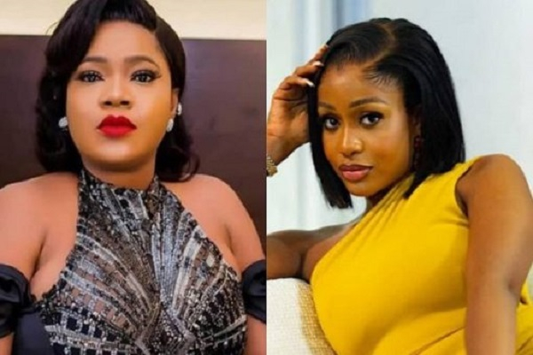 Toyin Abraham and Uche Montana