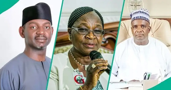 MRS Oil Founder, Sayyu Dantata; Victoria Samson, Bovas Oil founder; and AA Rano owner, Auwalu Abdull