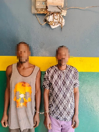 The arrested suspects. Photo: Edo State Police Command.