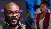 Entertainment tycoon Tyler Perry and Taraji P Henson