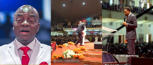 Bishop David Oyedepo and his son