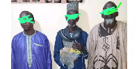 The suspects in police custody