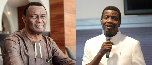 Mike Bamiloye and Pastor Adeboye