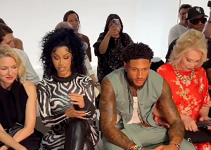 Maduka Okoye and Cardi B