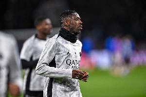 PSG forward Ousmane Dembele