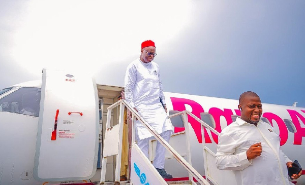 Dayo Israel in front