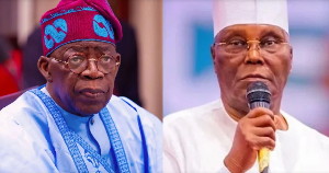 L-R: President Bola Tinubu and Atiku Abubakar