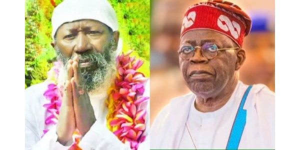 Sat Guru Maharaj and Bola Ahmed Tinubu