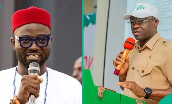 A photo collage of Philip Shaibu and Omobayo Godwins