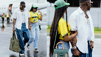 Priscilla Ojo and fiance, Juma Jux