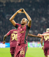 Victor Osimhen netted his first Champions League hat-trick against Ajax