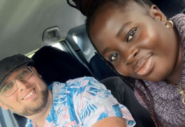 Cynthia and partner in Canada