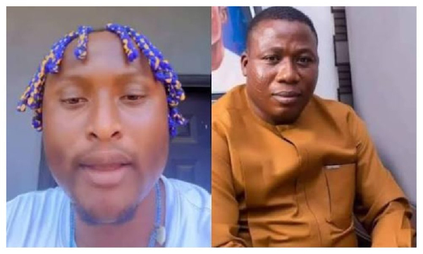 TikToker Sea King and Sunday Igboho