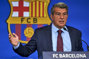Barcelona president Joan Laporta