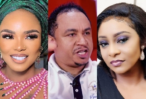 Iyabo Ojo, Daddy Freeze and Victoria Inyama