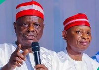 Rabiu Kwankwaso and Governor Abba Kabir Yusuf