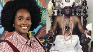 Uzo Njoku and Oba of Lagos