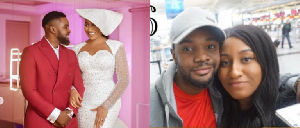 Williams Uchemba and his wife