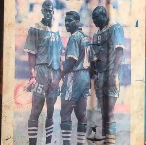 Yekini, Okocha and Oliseh played together for the Super Eagles in various tournament