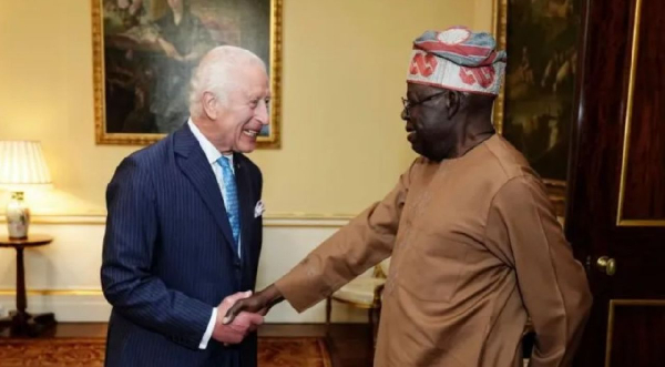 King Charles and President Bola Tinubu