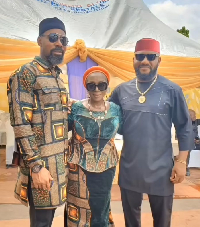Linc, Rita Edochiyul and Yul Edochie