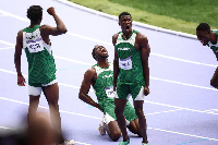 Nigeria's 4x400m men's team
