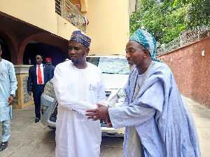 Senator Shehu Buba and Mahmoud Adam Senator Shehu Buba and Mahmoud Adam