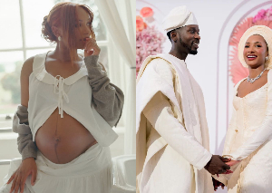 Mr Eazi and Temi Otedola