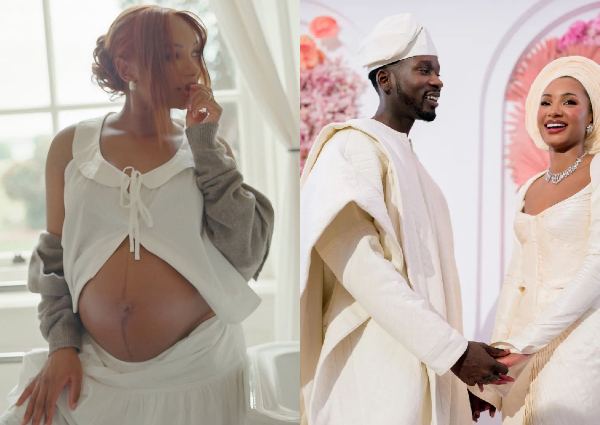 Mr Eazi and Temi Otedola