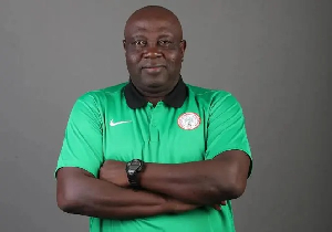 Super Falcons coach Justine Madugu