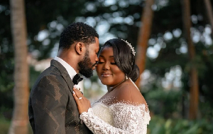 Stan Nze and Blessing Obasi renew their vows after five years of marriage