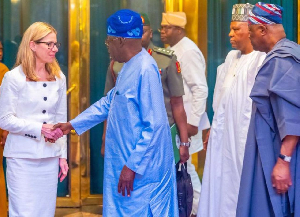 World Bank chief Anna Bjerde and President Bola Tinubu