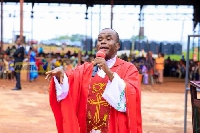 Spiritual Director of Adoration Ministry, Enugu Nigeria (AMEN), Rev Father Ejike Mbaka