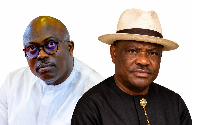 Rivers State Governor, Siminalayi Fubara, and FCT Minister, Nyesom Wike