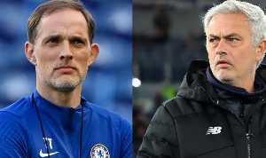 L-R: Thomas Tuchel, Jose Mourinho