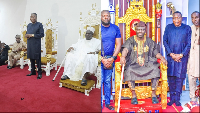 Igboho at the palaces of Olugbon and Alaafin