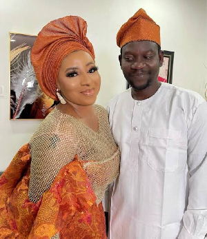 Afeez Owo and wife