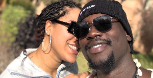 VeryDarkMan and girlfriend