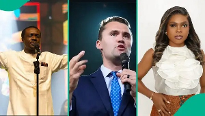 Nathaniel Bassey, Charlie Kirk and, Victoria Orenze
