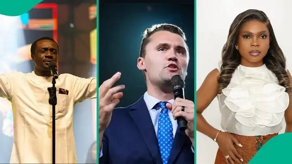 Nathaniel Bassey, Charlie Kirk and, Victoria Orenze