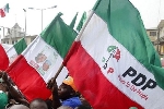File photo: PDP flags