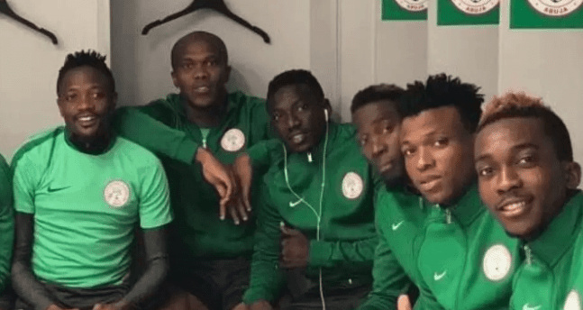 Super Eagles stars