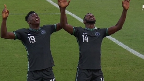 Taiwo Awoniyi and Kelechi Iheanacho