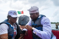Photo of Rhodee-Vivour and his running mate Princess Oyefusi