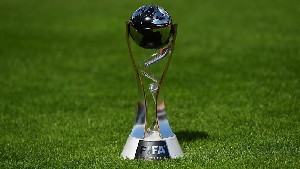 The FIFA U-20 World Cup trophy