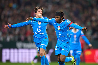 Ademola Lookman in action for Atletico Madrid