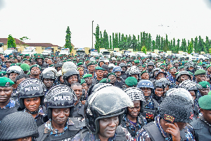 Nigeria Police Force officers