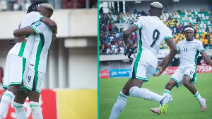 Victor Osimhen and Samuel Chukwueze